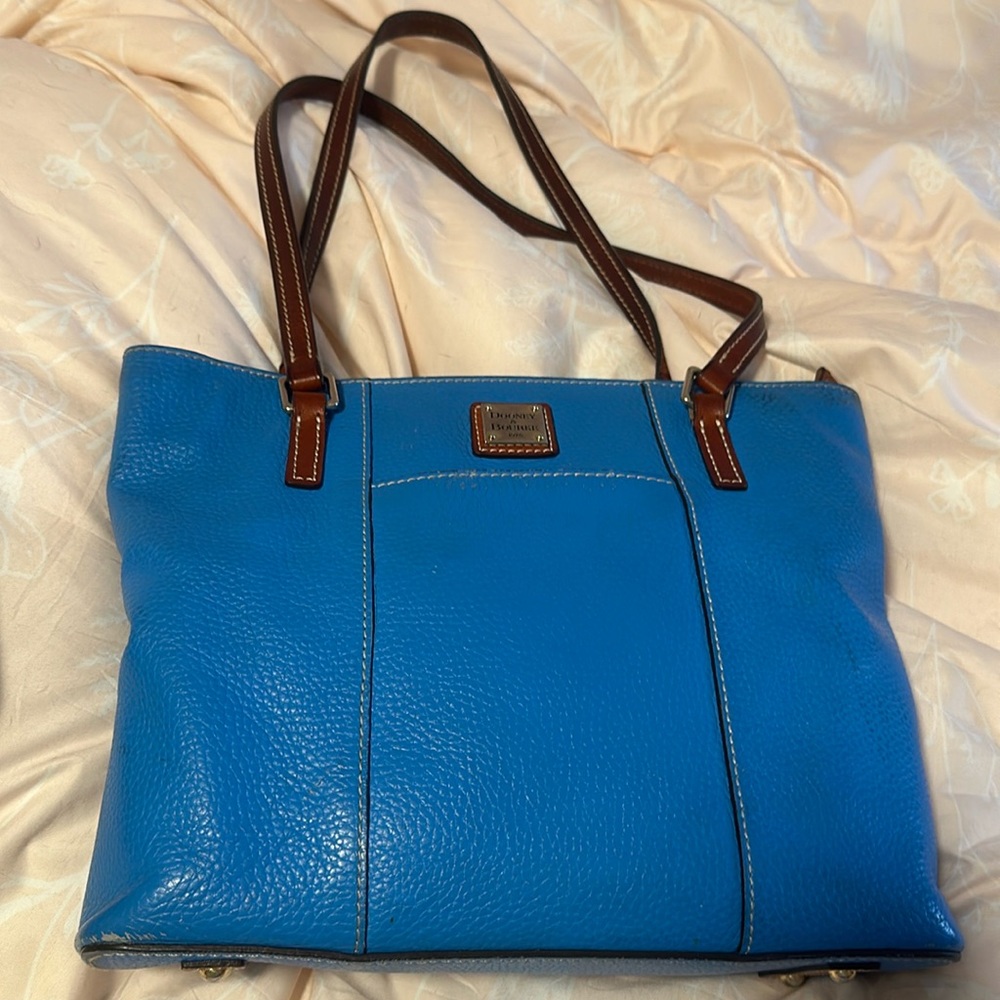 Used blue dooney and Burke handbag